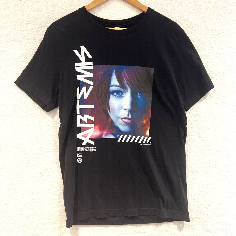 Lindsey Stirling ARTEMIS Tour Concert T-shirt Violinist Whimsical Musical Dancer